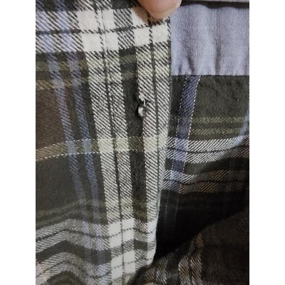 Men's Wrangler Authentics Button Down Flannel Size 2XL - Picture 4 of 5